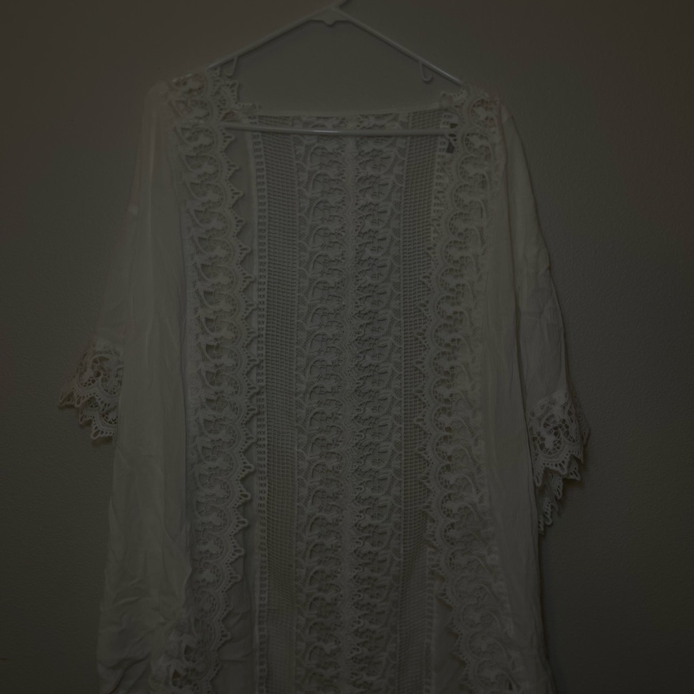 Swimwear blouse cover up